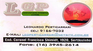 LGP Licenciamento Ambiental (CETESB) Sertãozinho SP