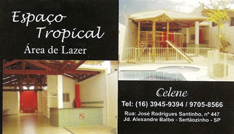 Espaço Tropical Sertãozinho SP