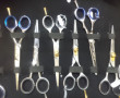 tesouras profissionais para cabeleireiro marca Soho (excelente) por 250,00 em 10X sem juros